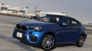 2016 BMW X6M 1.1 для GTA 5 миниатюра 1