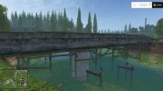 Мост Sosnovka Ersatzbruecke v1.1 para Farming Simulator 2015 miniatura 3