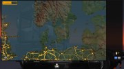 Цветная карта Европы для Euro Truck Simulator 2 миниатюра 2