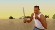 Bowie Knife From Dead Rising 2 para GTA San Andreas miniatura 3