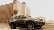 Lexus LX570 2011 для GTA San Andreas миниатюра 3