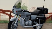 Police Bike Metropolitan Police для GTA San Andreas миниатюра 5
