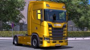 Scania S730 With interior v2.0 для Euro Truck Simulator 2 миниатюра 1