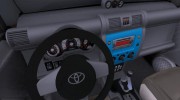 Toyota FJ Cruiser для GTA San Andreas миниатюра 6