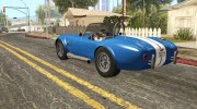 Shelby Cobra 427 (1967) для GTA San Andreas миниатюра 4