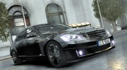 Mercedes-Benz Brabus SV12 R Biturbo 800 2011 Black Edition для GTA 4 миниатюра 1