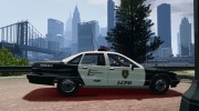 Chevrolet Caprice 1991 Police para GTA 4 miniatura 5
