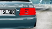 Mercedes-Benz SL 500 AMG 1995 для GTA 4 миниатюра 13