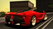 Ferrari LaFerrari 2014 para GTA San Andreas miniatura 2