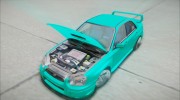 Subaru Impreza 2004 for GTA San Andreas miniature 4