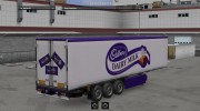 Chocolate Trailer Pack para Euro Truck Simulator 2 miniatura 2