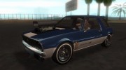 GTA V Declasse Rhapsody для GTA San Andreas миниатюра 1