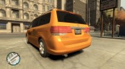 2006 Honda Odyssey (US) Taxi para GTA 4 miniatura 2