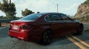 BMW 535i 2012 для GTA 5 миниатюра 4