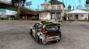 Ford Fiesta Ken Block WRC для GTA San Andreas миниатюра 3