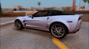 2009 Chevrolet Corvette ZR1 C6 для GTA San Andreas миниатюра 3
