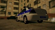Nissan Almera Classic 2013 Полиция para GTA San Andreas miniatura 3