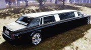 Rolls-Royce Phantom Sapphire Limousine v.1.2 для GTA 4 миниатюра 5