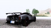 Pagani Zonda Cinque для GTA San Andreas миниатюра 3