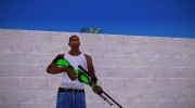CSGO - AWP Neural Green para GTA San Andreas miniatura 4