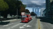 Scania Fire Ladder v1.1 для GTA 4 миниатюра 1