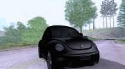 VW Beetle 2008 Edit для GTA San Andreas миниатюра 1