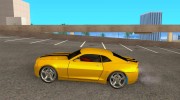 Chevrolet Camaro Concept для GTA San Andreas миниатюра 2