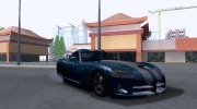 Dodge Viper SRT-10 Coupe для GTA San Andreas миниатюра 5
