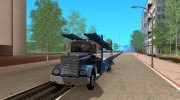 Kenworth Car Hauler для GTA San Andreas миниатюра 1