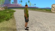 Футболка с обезьянкой для GTA San Andreas миниатюра 4