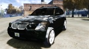 BMW X3 2.5Ti 2009 для GTA 4 миниатюра 1