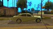Bentley Mulsanne 2010 v1.0 для GTA San Andreas миниатюра 5