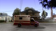 Ambulance 1987 San Andreas для GTA San Andreas миниатюра 5