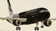 Airbus A320-200 Air New Zealand Crazy About Rugby Livery para GTA San Andreas miniatura 1
