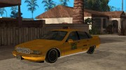 1992 Chevrolet Caprice Taxi для GTA San Andreas миниатюра 1