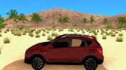 Nissan Qashqai 2011 для GTA San Andreas миниатюра 2