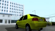 Fiat Albea Taxi для GTA San Andreas миниатюра 2