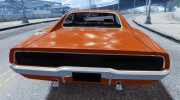 Dodge Charger General Lee 1969 for GTA 4 miniature 4