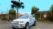 BMW X6 для GTA San Andreas миниатюра 1