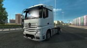 Mercedes Actros MP4 DHL Tandem for Euro Truck Simulator 2 miniature 1