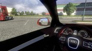 Audi S4 + интерьер para Euro Truck Simulator 2 miniatura 8