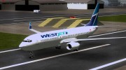 Boeing 737-800 WestJet Airlines for GTA San Andreas miniature 1