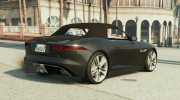 Jaguar F-Type 2014 для GTA 5 миниатюра 3