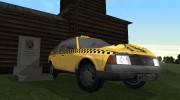 АЗЛК 2141 Такси для GTA San Andreas миниатюра 4