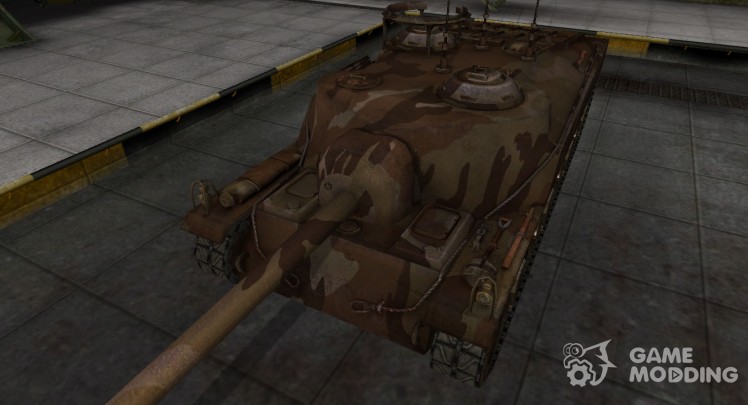 La piel de américa del tanque T28
