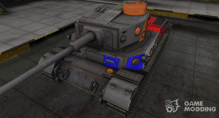 High-quality skin for PzKpfw VI Tiger (P)