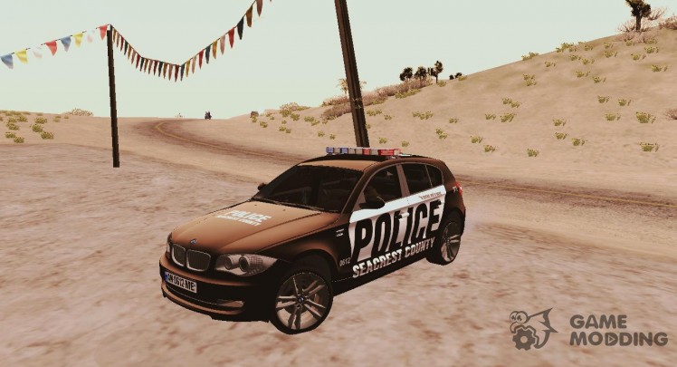 BMW 120i se полиции США