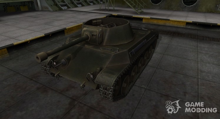 La piel de américa del tanque T49