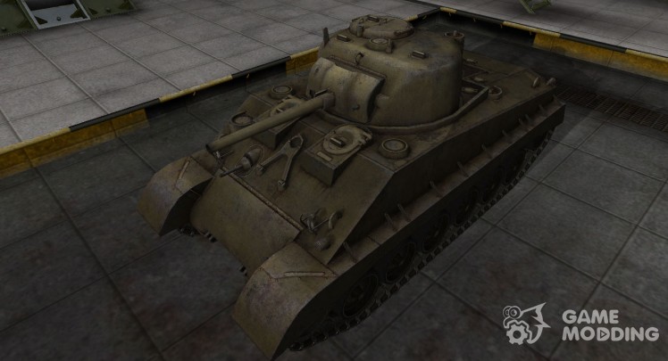 Шкурка для американского танка M4A2E4 Sherman