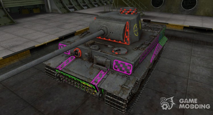 De calidad de la zona de ruptura para el Panzer VI Tiger